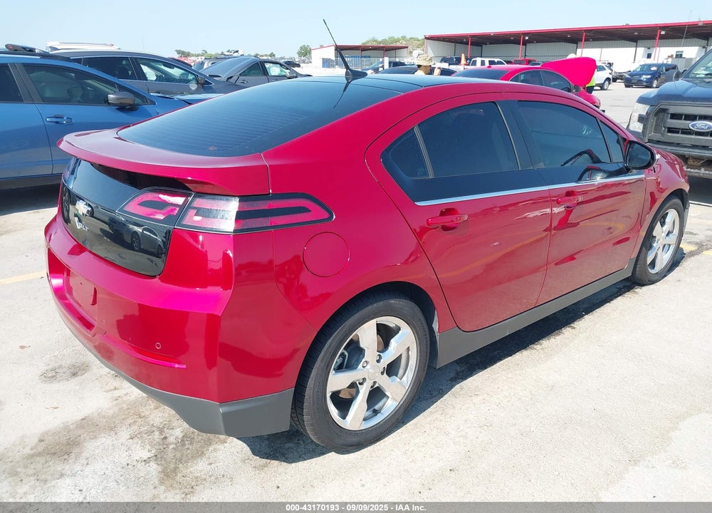 2011 CHEVROLET VOLT VIN: 1G1RD6E47BU103379