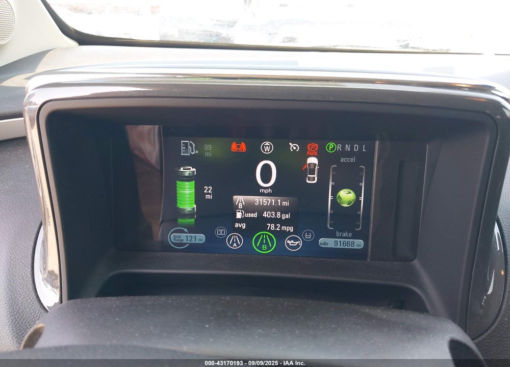 2011 CHEVROLET VOLT VIN: 1G1RD6E47BU103379
