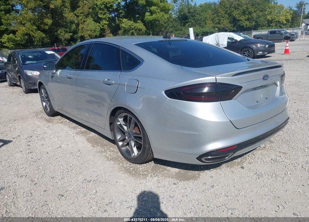 2016 FORD FUSION VIN: 3FA6P0K91GR250476