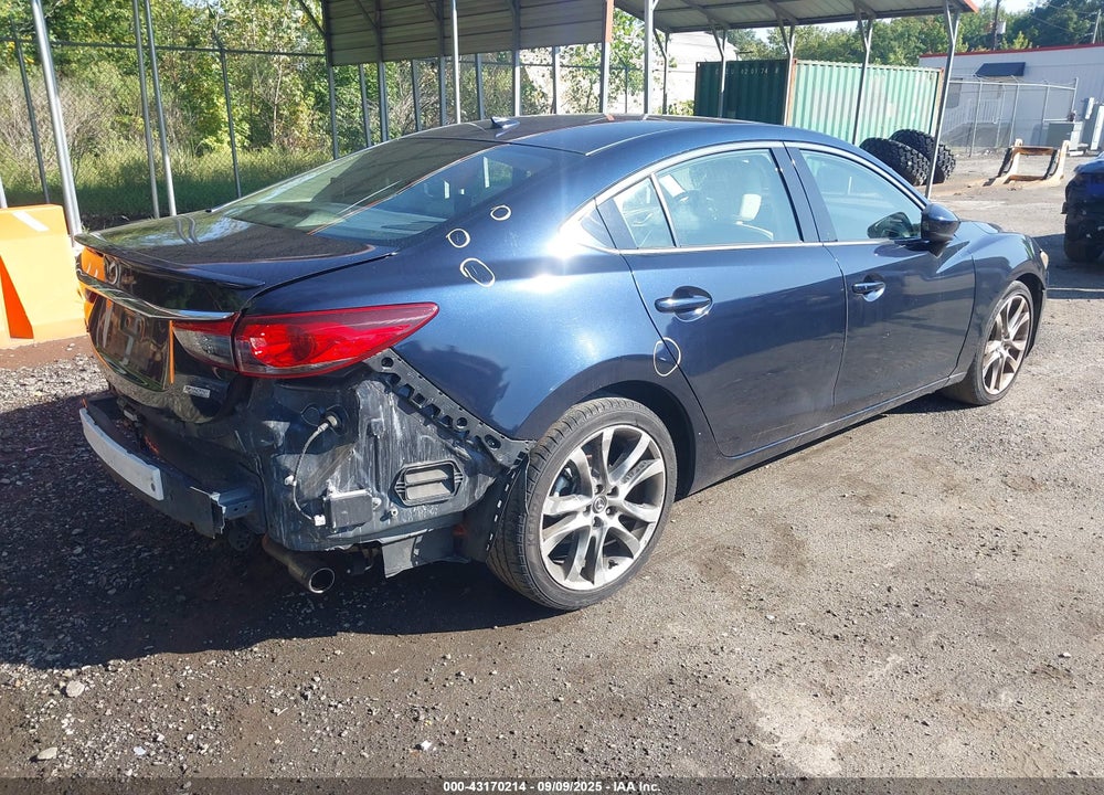 2015 MAZDA 6 VIN: JM1GJ1W53F1188634