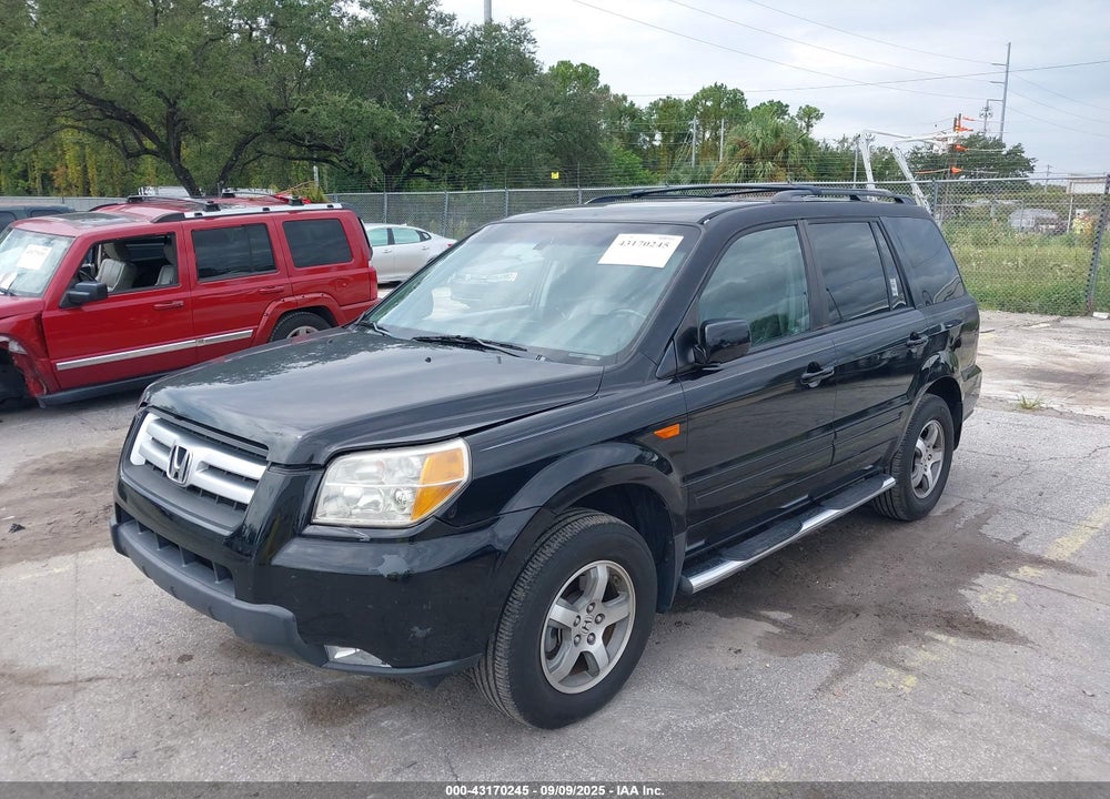 2007 HONDA PILOT EX-L VIN: 5FNYF28517B004731