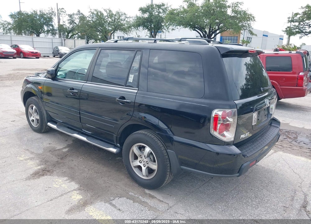 2007 HONDA PILOT EX-L VIN: 5FNYF28517B004731