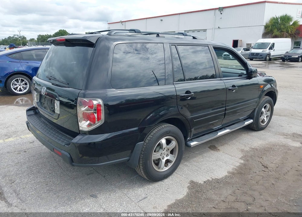 2007 HONDA PILOT EX-L VIN: 5FNYF28517B004731