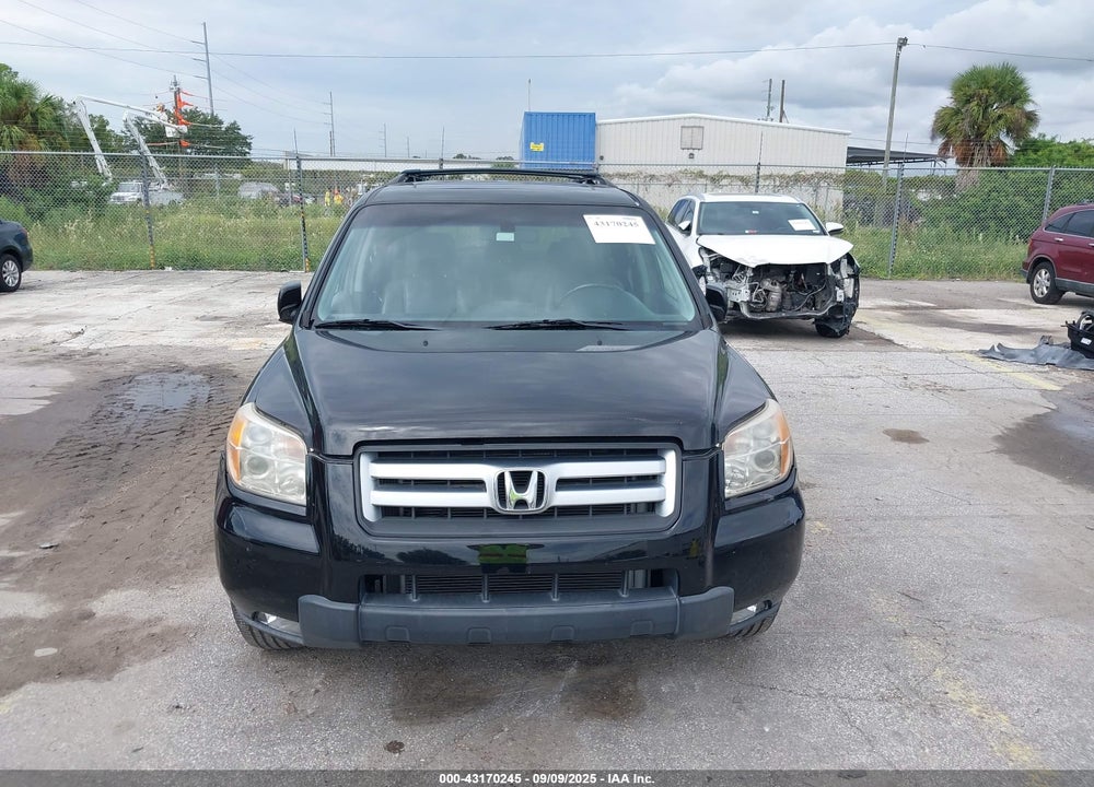 2007 HONDA PILOT EX-L VIN: 5FNYF28517B004731