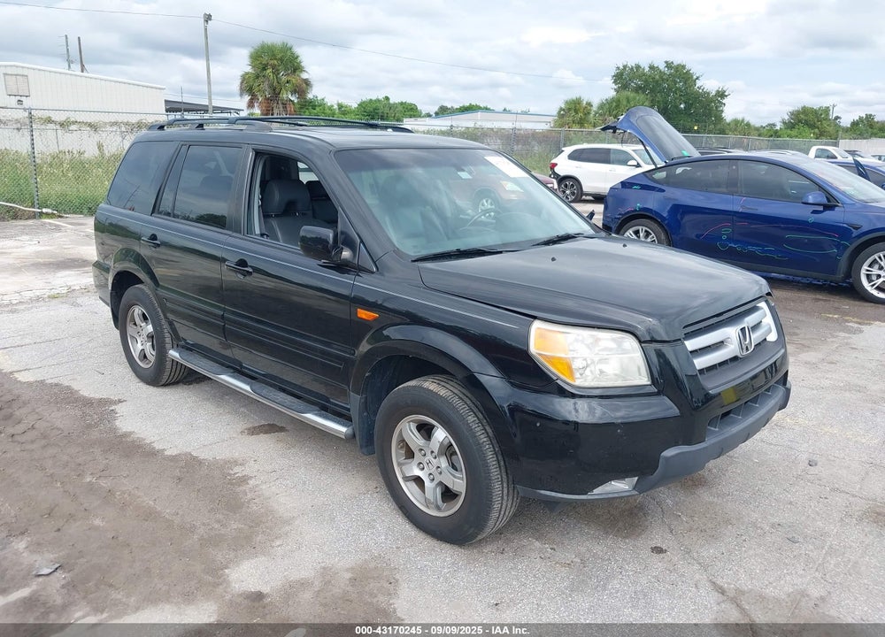 2007 HONDA PILOT EX-L VIN: 5FNYF28517B004731