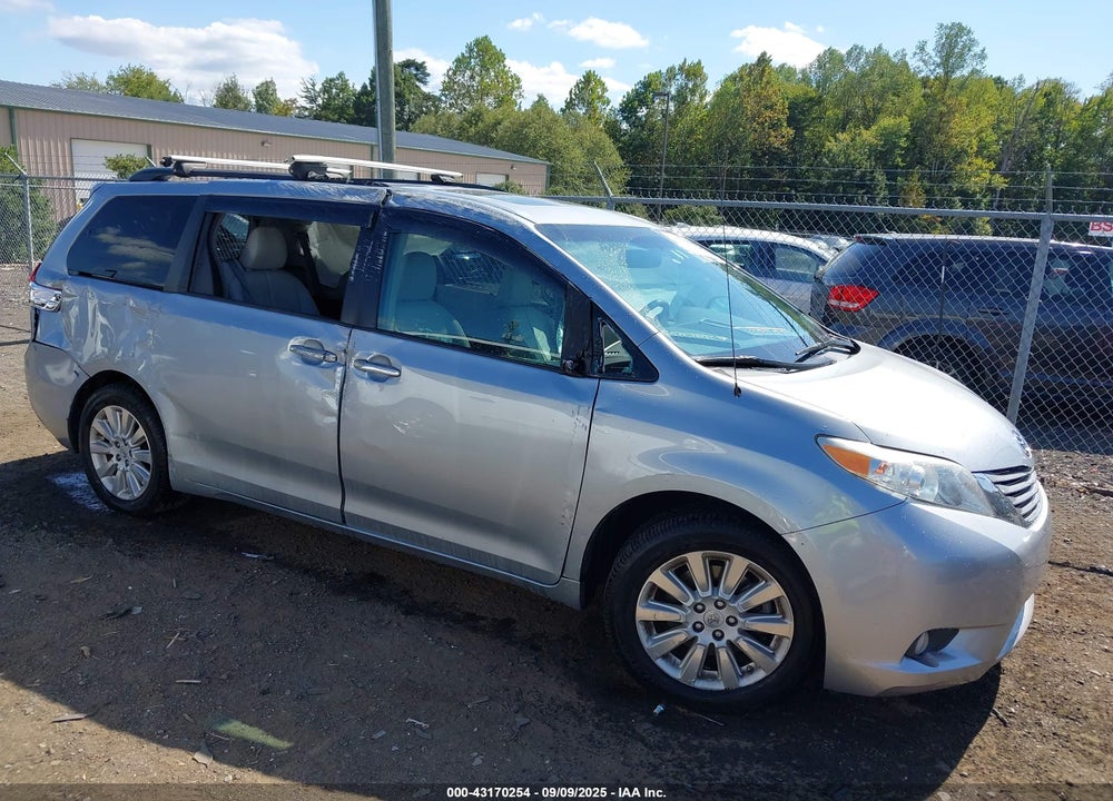 2014 TOYOTA SIENNA XLE 7 PASSENGER VIN: 5TDDK3DC5ES076299