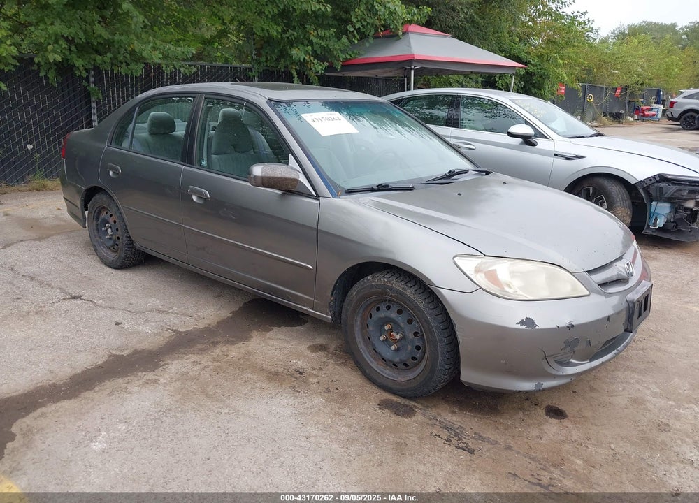 2004 HONDA CIVIC EX VIN: 2HGES26754H565735