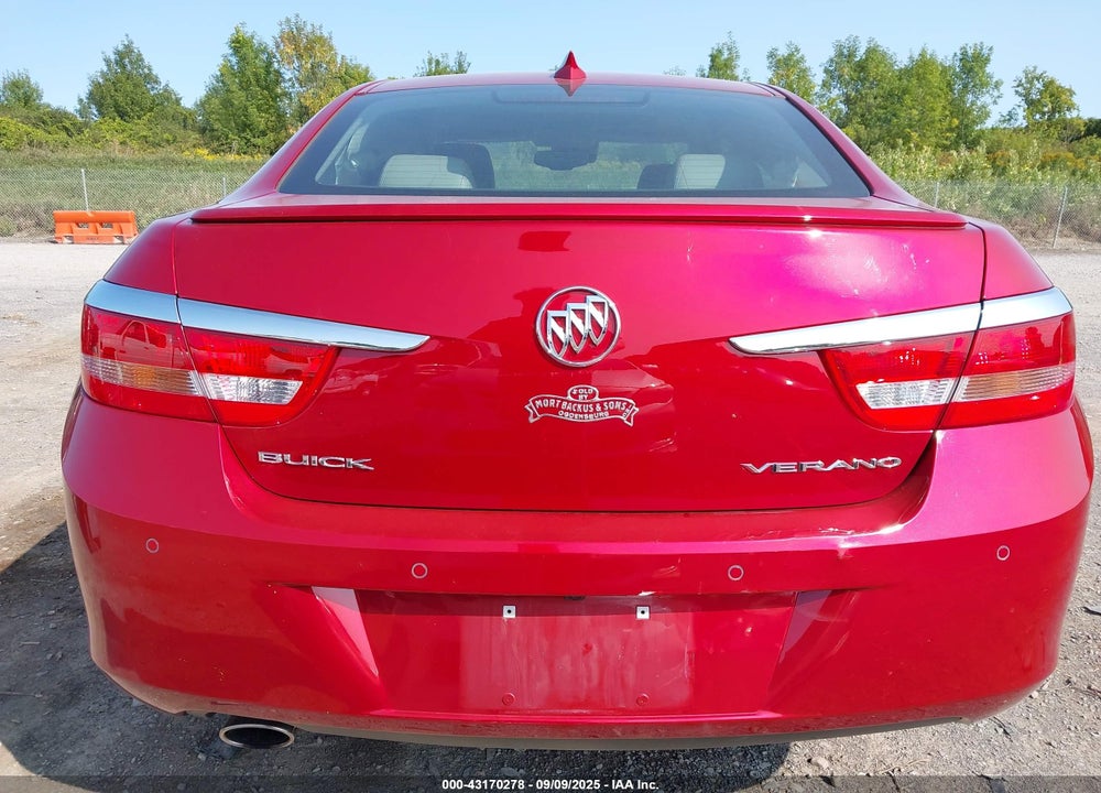 2016 BUICK VERANO VIN: 1G4PW5SKXG4175170