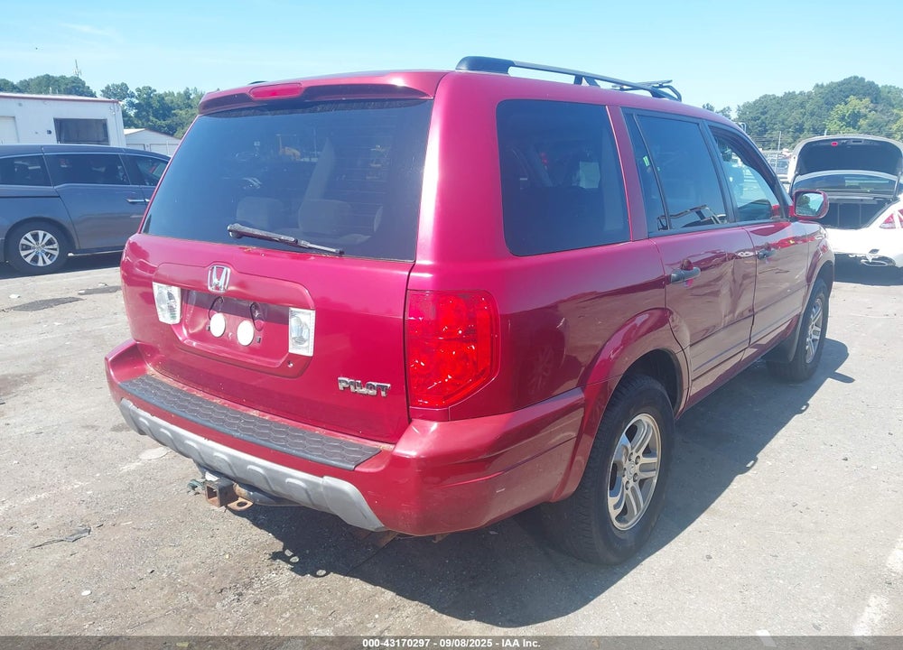 2003 HONDA PILOT EX VIN: 2HKYF18403H595440
