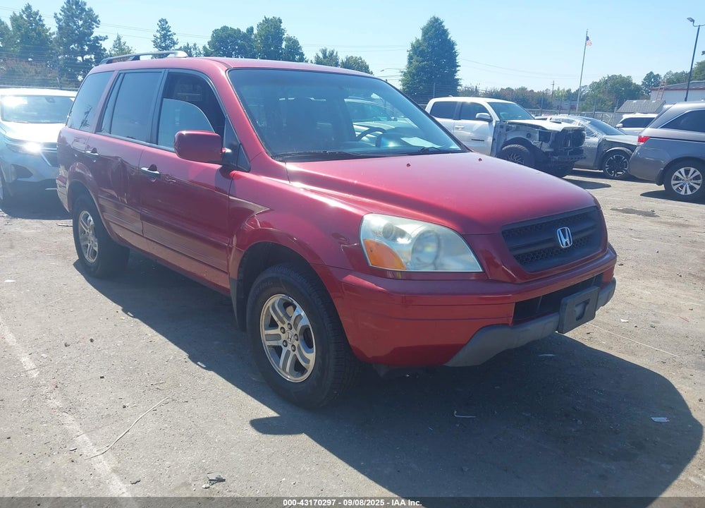 2003 HONDA PILOT EX VIN: 2HKYF18403H595440