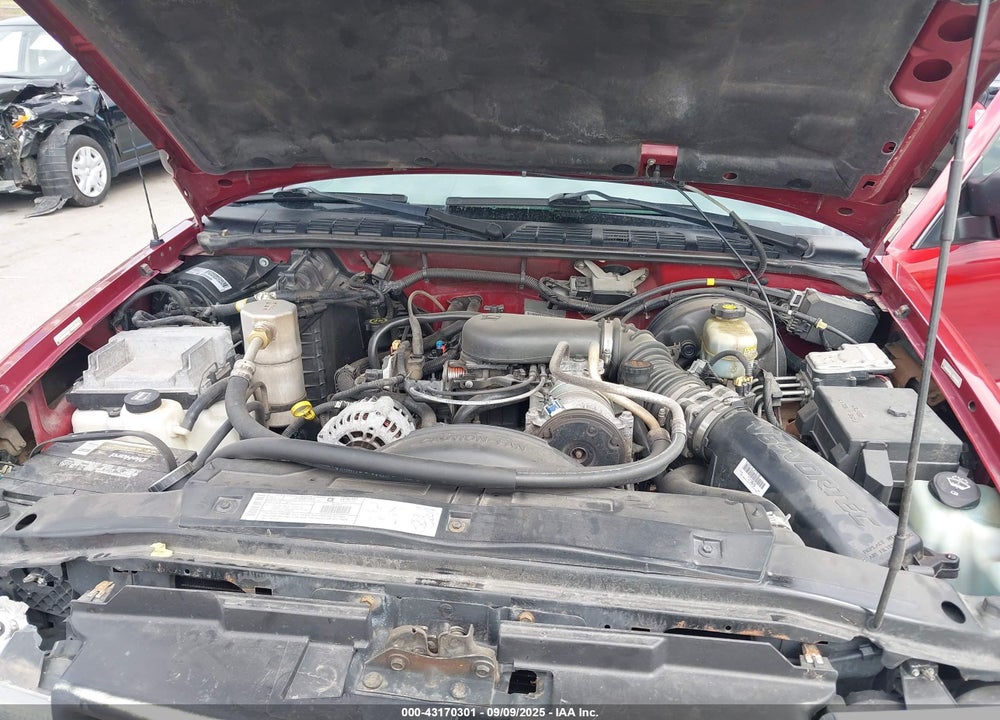 2002 CHEVROLET S-10 LS VIN: 1GCCS19W928230676