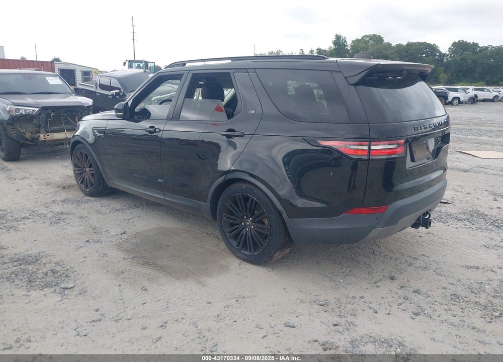 2017 LAND ROVER DISCOVERY HSE VIN: SALRRBBK2HA036603