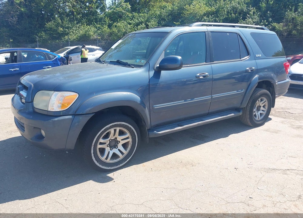 2005 TOYOTA SEQUOIA SR5 V8 VIN: 5TDBT44A65S247053