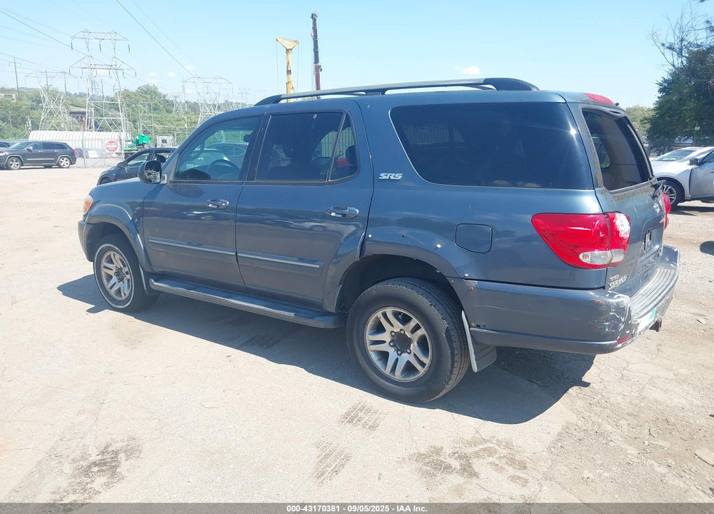 2005 TOYOTA SEQUOIA SR5 V8 VIN: 5TDBT44A65S247053