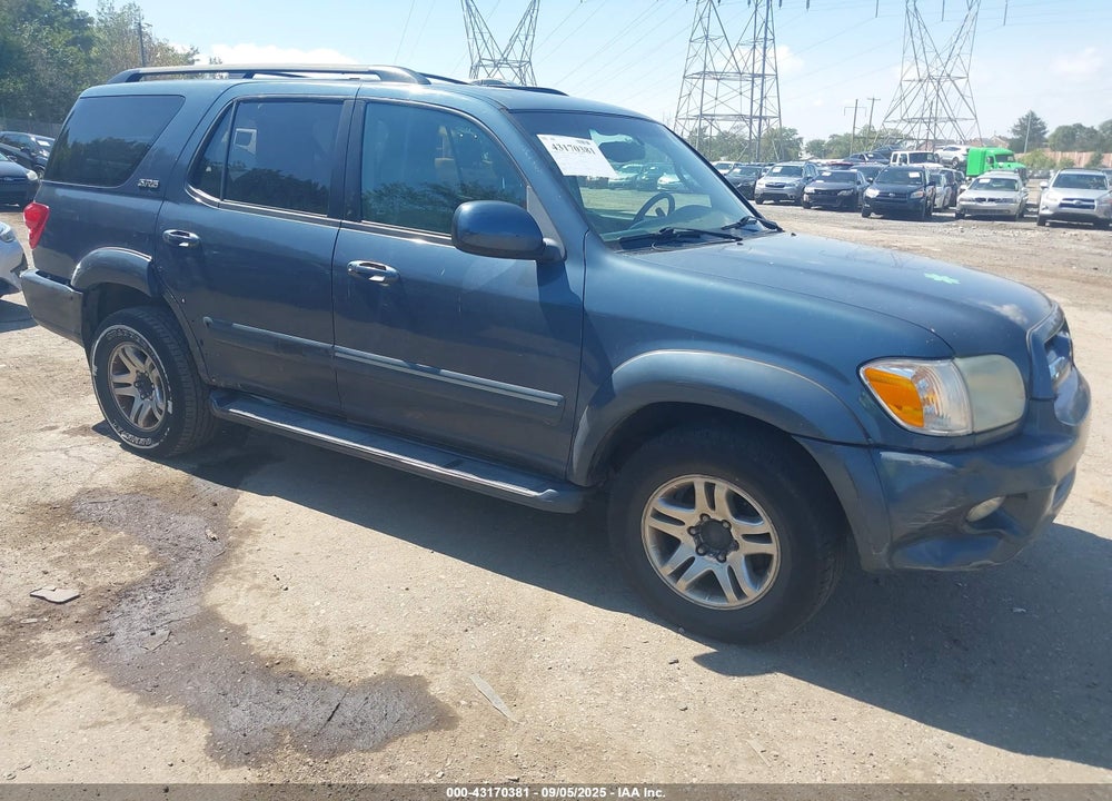 2005 TOYOTA SEQUOIA SR5 V8 VIN: 5TDBT44A65S247053