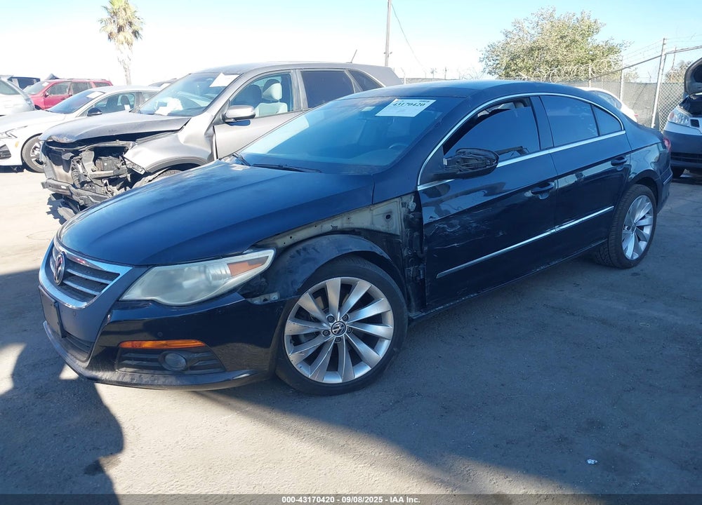 2010 VOLKSWAGEN CC LUXURY VIN: WVWHN7AN0AE564999