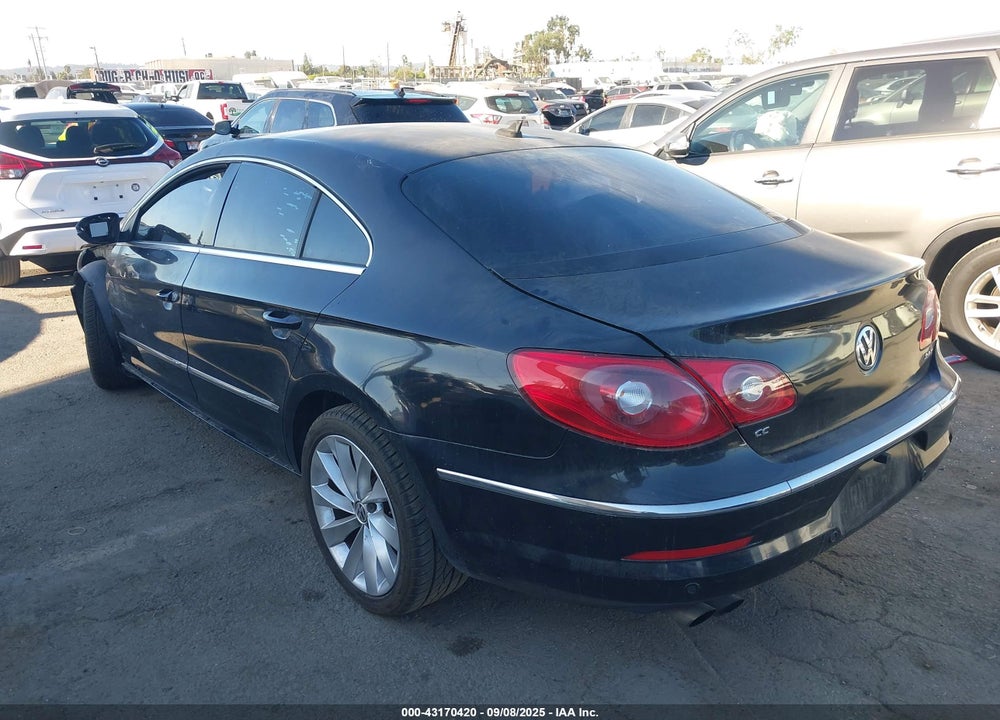 2010 VOLKSWAGEN CC LUXURY VIN: WVWHN7AN0AE564999