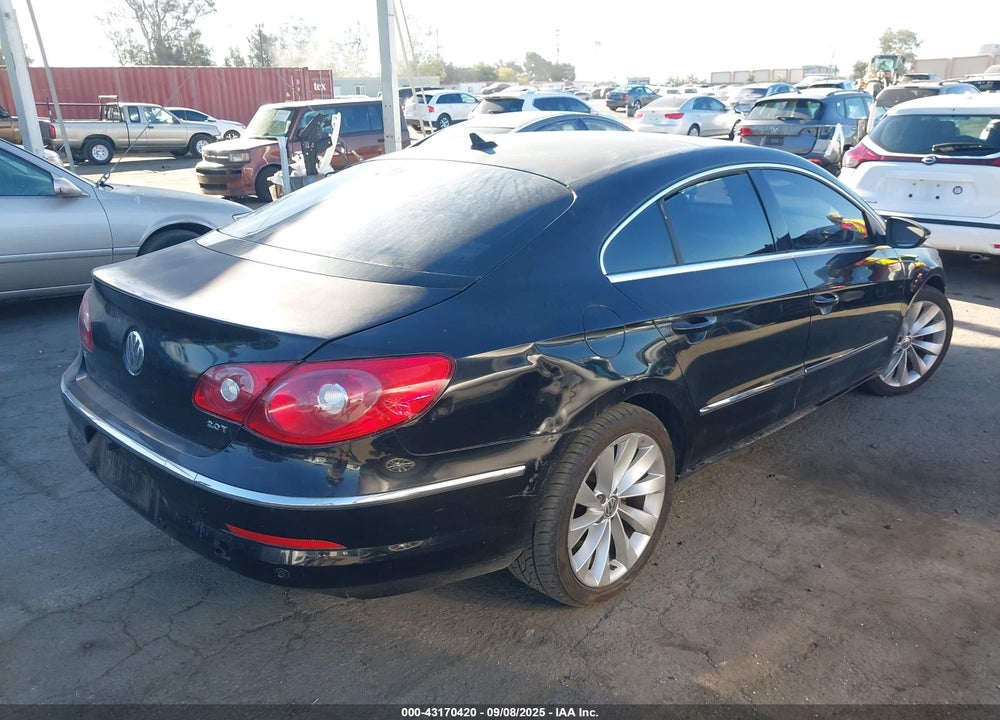 2010 VOLKSWAGEN CC LUXURY VIN: WVWHN7AN0AE564999