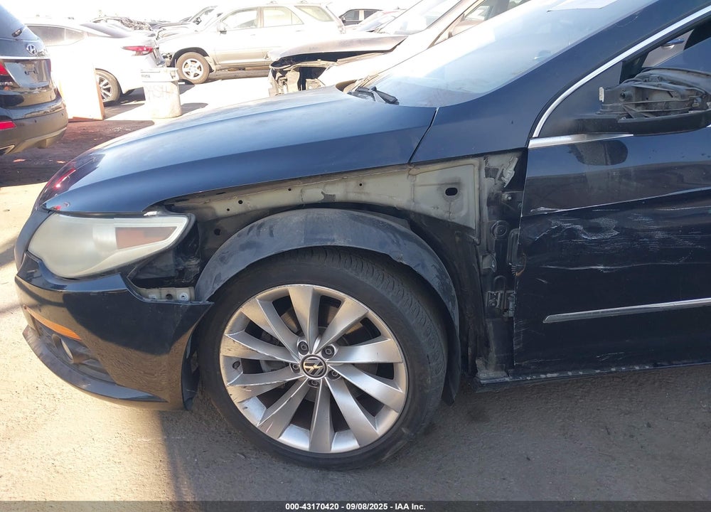 2010 VOLKSWAGEN CC LUXURY VIN: WVWHN7AN0AE564999