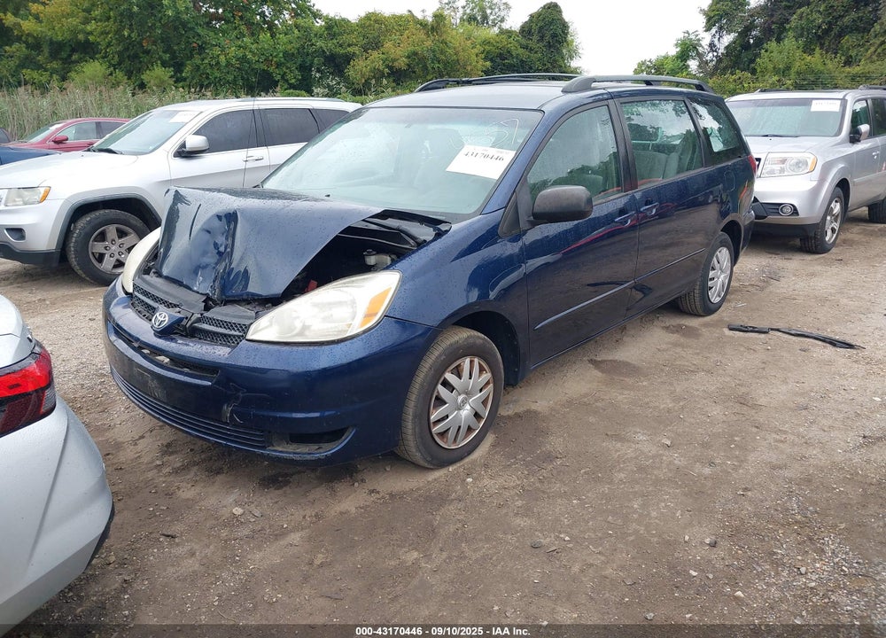2005 TOYOTA SIENNA CE VIN: 5TDZA23C35S314557