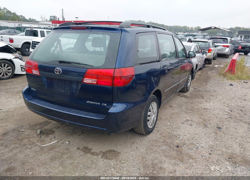 2005 TOYOTA SIENNA CE VIN: 5TDZA23C35S314557