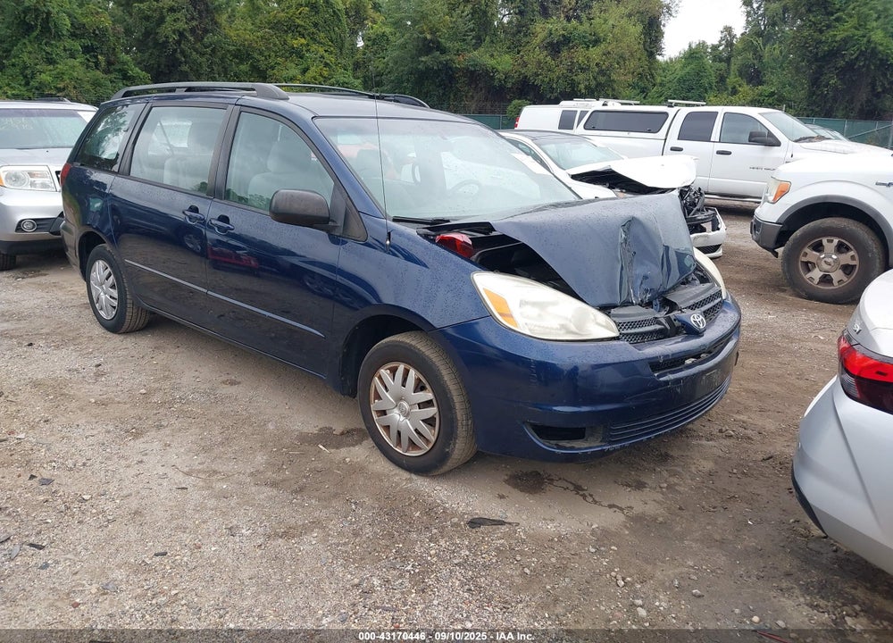 2005 TOYOTA SIENNA CE VIN: 5TDZA23C35S314557