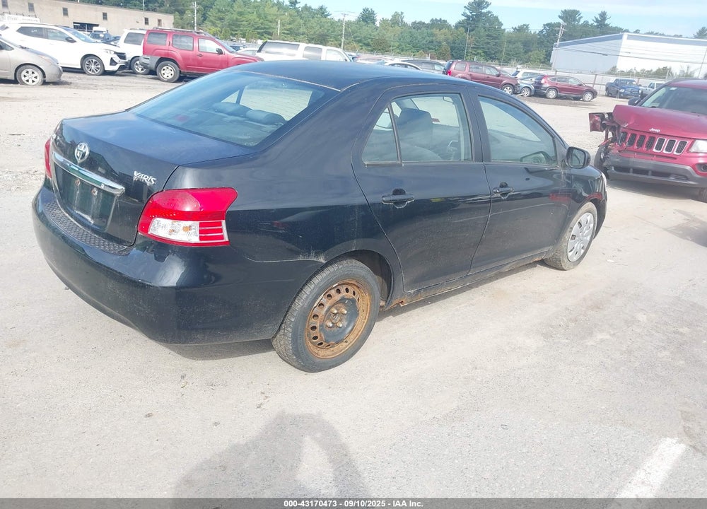 2010 TOYOTA YARIS VIN: JTDBT4K36A1360769