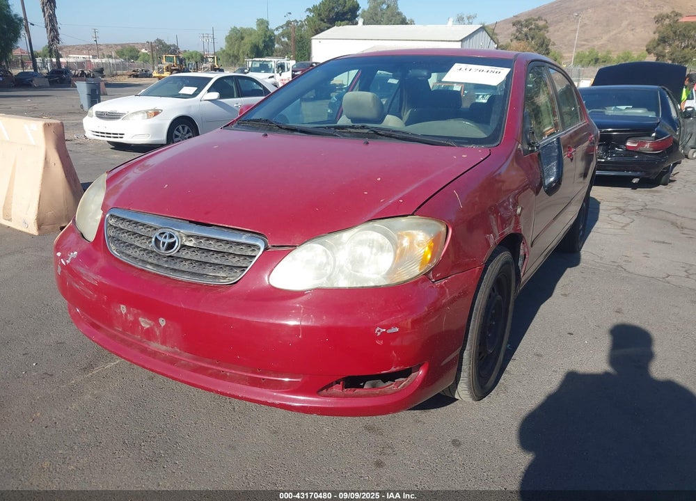 2005 TOYOTA COROLLA LE VIN: 1NXBR32EX5Z404461