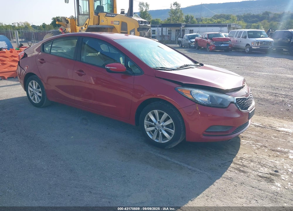 2014 KIA FORTE LX VIN: KNAFX4A69E5210846