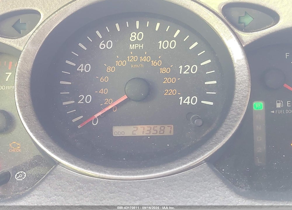 2001 TOYOTA HIGHLANDER V6 VIN: JTEGF21A610011369