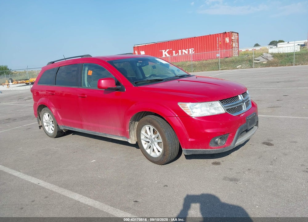 2015 DODGE JOURNEY SXT VIN: 3C4PDCBB6FT600231