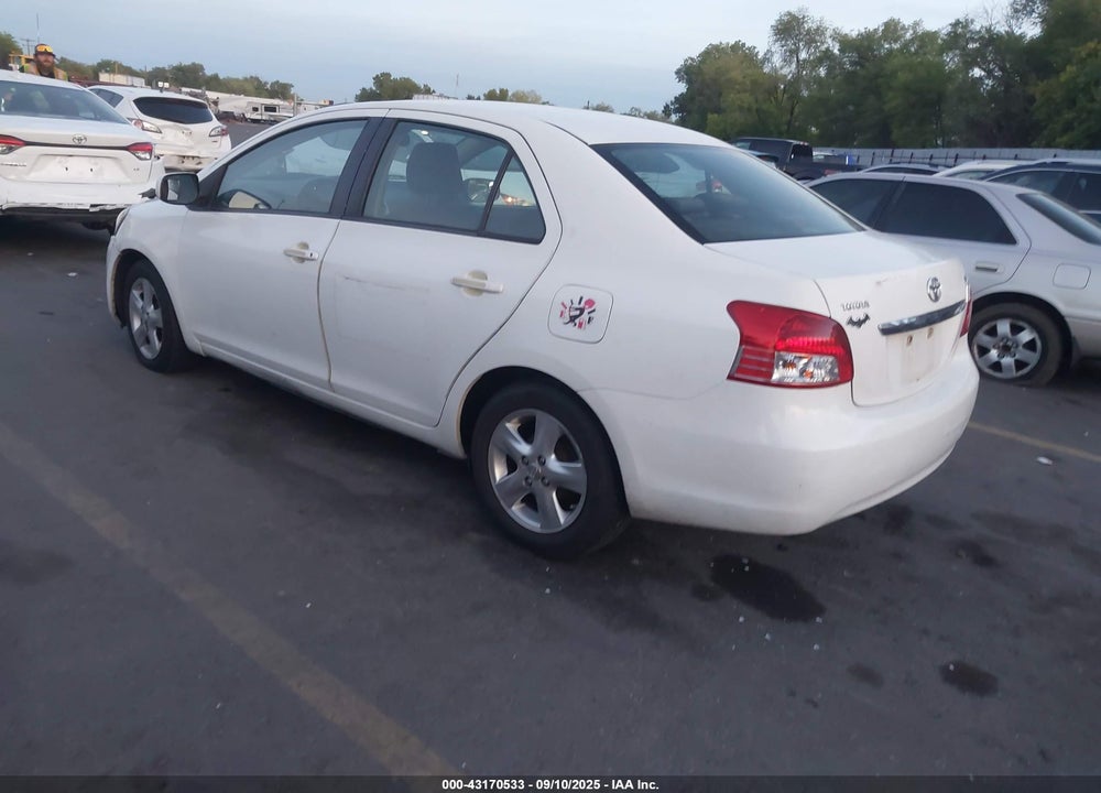 2008 TOYOTA YARIS VIN: JTDBT923081286675