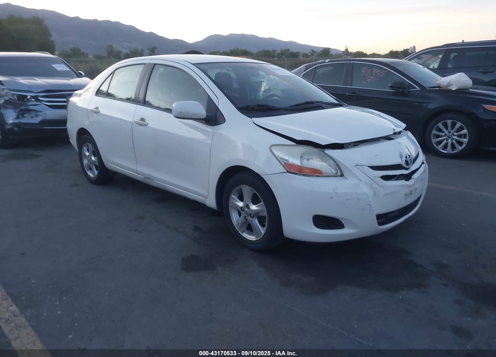 2008 TOYOTA YARIS VIN: JTDBT923081286675