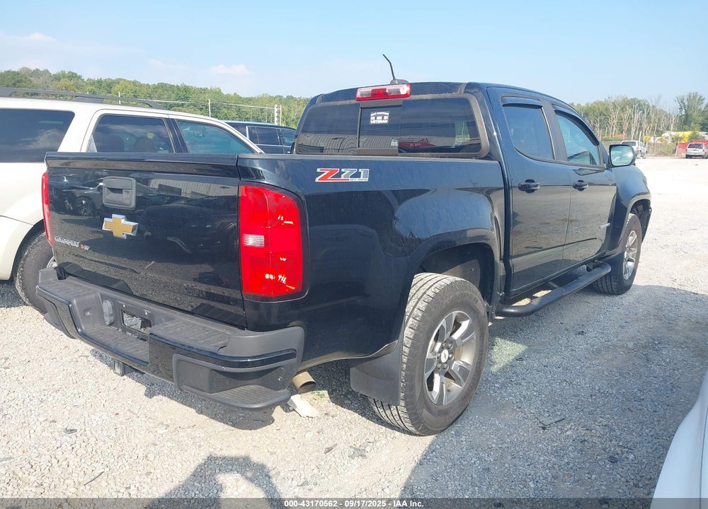 2017 CHEVROLET COLORADO Z71 VIN: 1GCGTDEN5H1316498