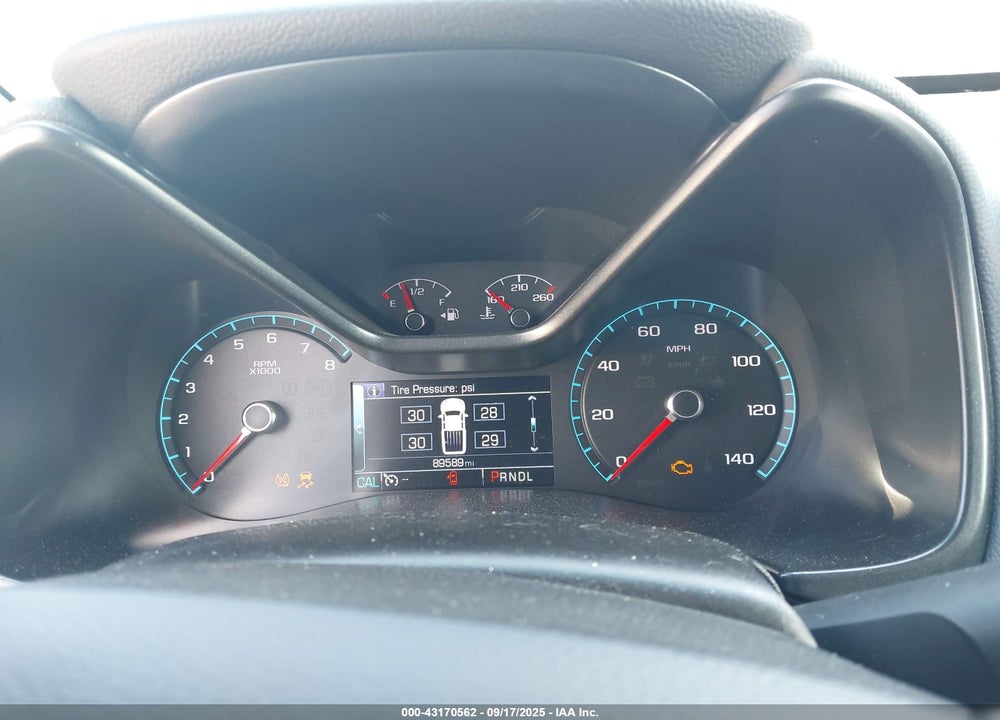 2017 CHEVROLET COLORADO Z71 VIN: 1GCGTDEN5H1316498