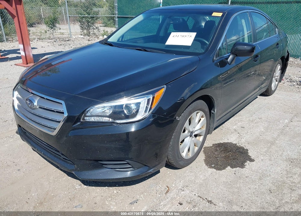2017 SUBARU LEGACY VIN: 4S3BNAD63H3036449