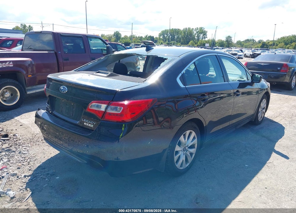 2017 SUBARU LEGACY VIN: 4S3BNAD63H3036449