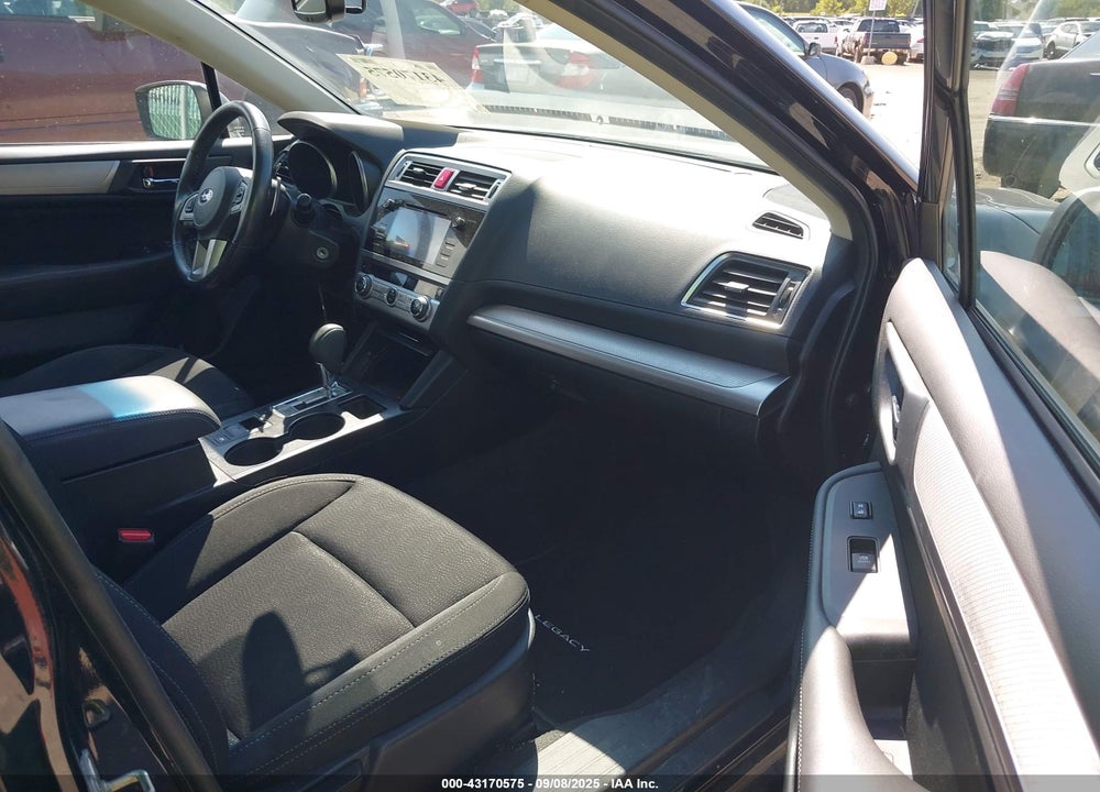 2017 SUBARU LEGACY VIN: 4S3BNAD63H3036449