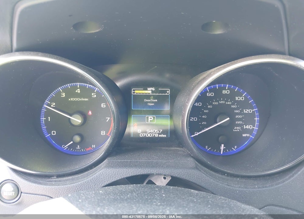 2017 SUBARU LEGACY VIN: 4S3BNAD63H3036449