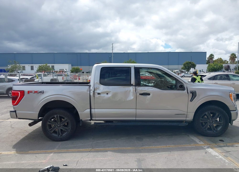 2021 FORD F-150 XLT VIN: 1FTFW1ED7MFC89455