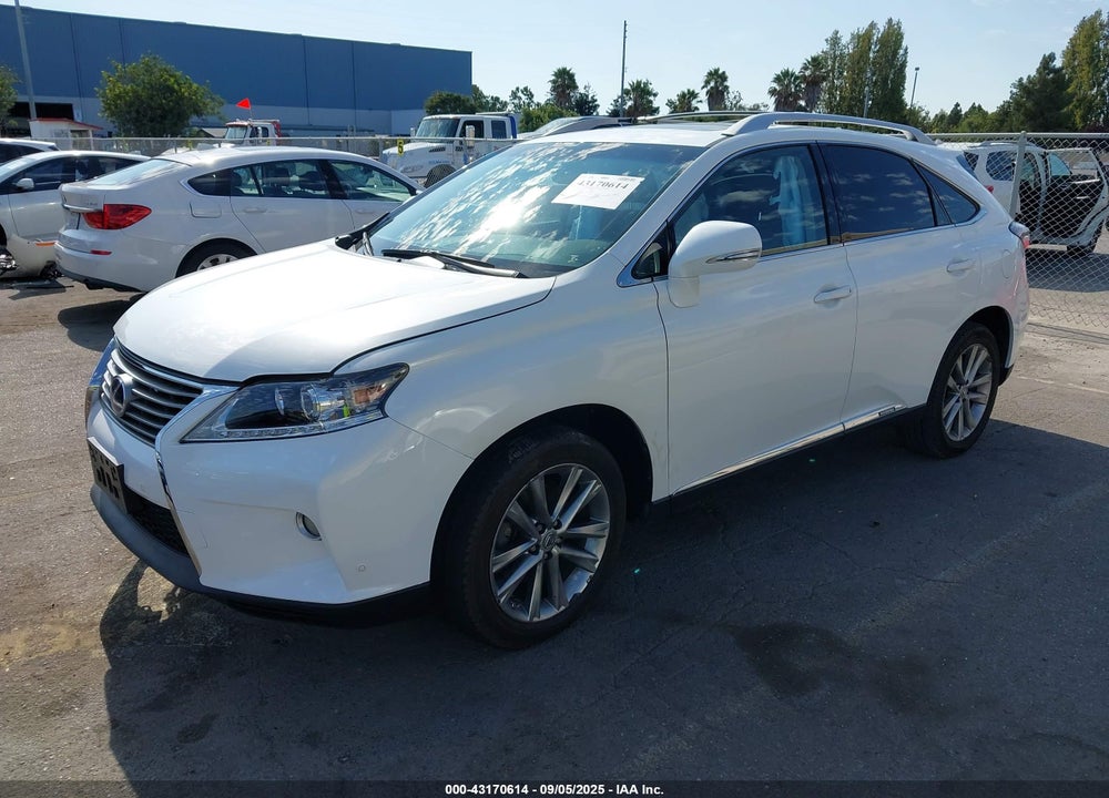 2013 LEXUS RX 450H VIN: JTJBC1BA9D2449454