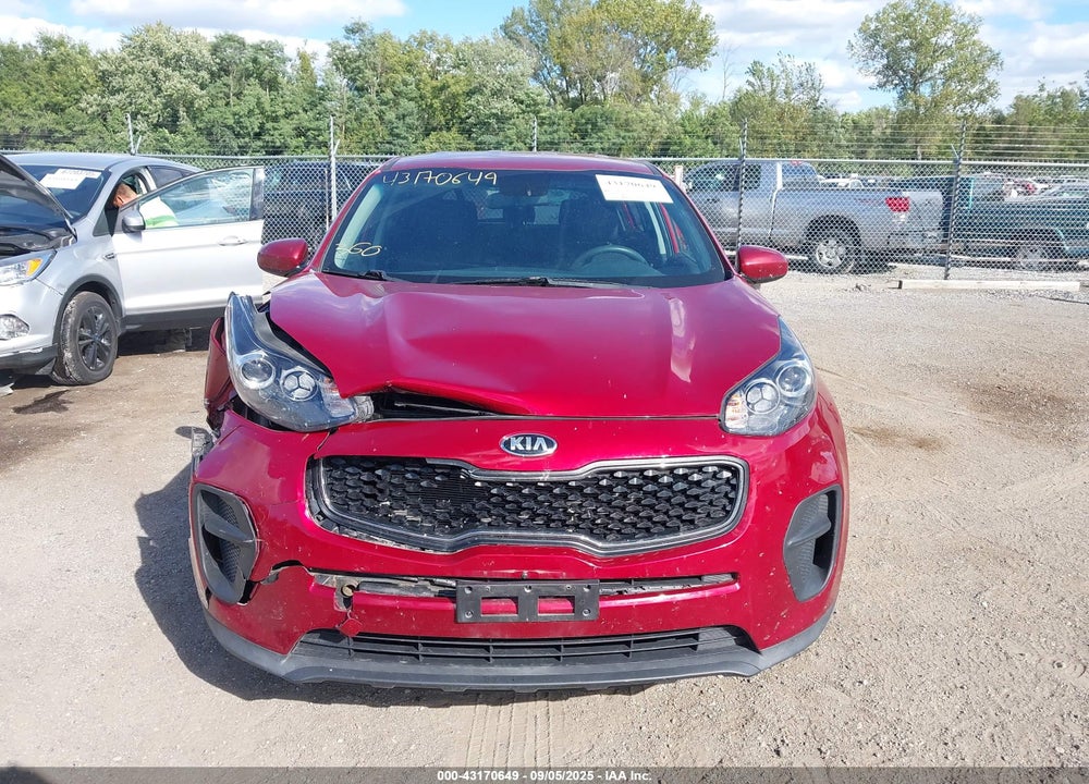 2017 KIA SPORTAGE LX VIN: KNDPM3AC1H7041902