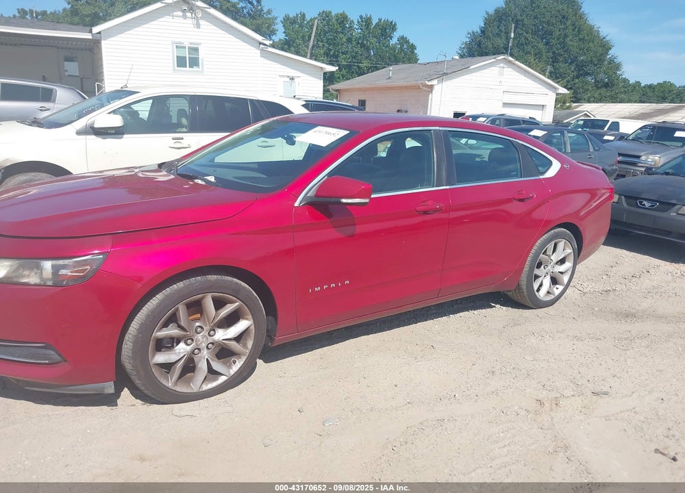 2014 CHEVROLET IMPALA VIN: 2G1125S33E9109934