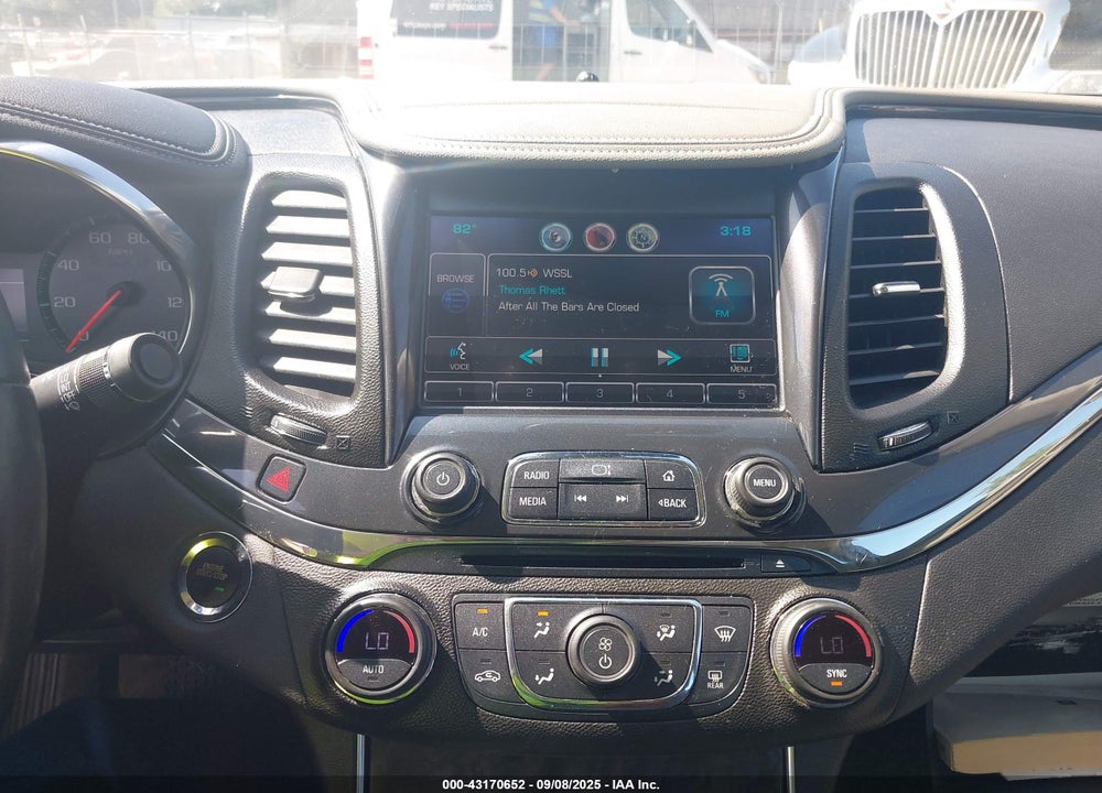 2014 CHEVROLET IMPALA VIN: 2G1125S33E9109934