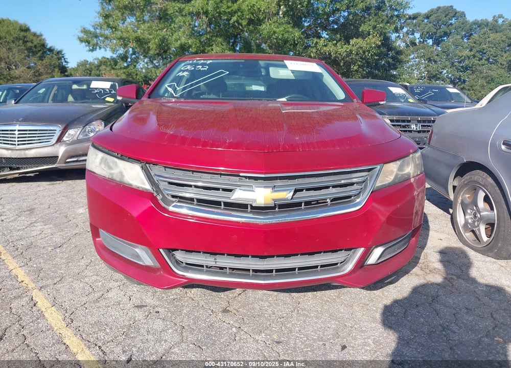 2014 CHEVROLET IMPALA VIN: 2G1125S33E9109934