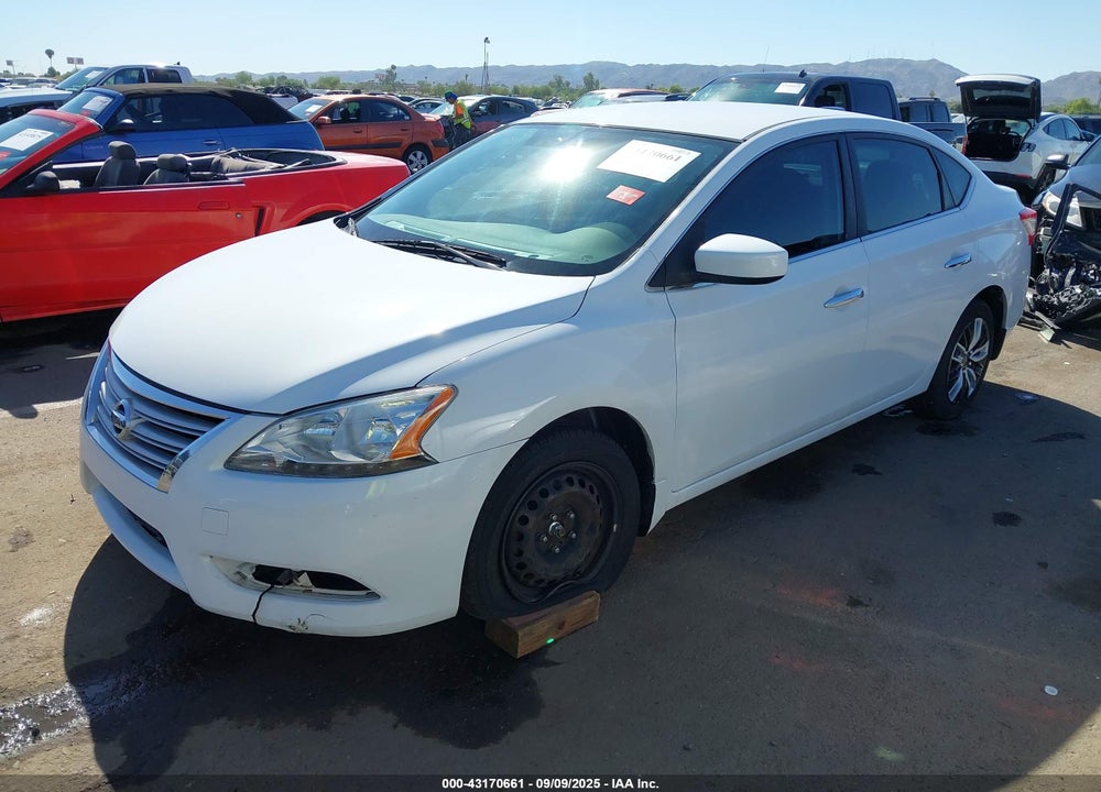 2015 NISSAN SENTRA VIN: 3N1AB7AP3FY296717