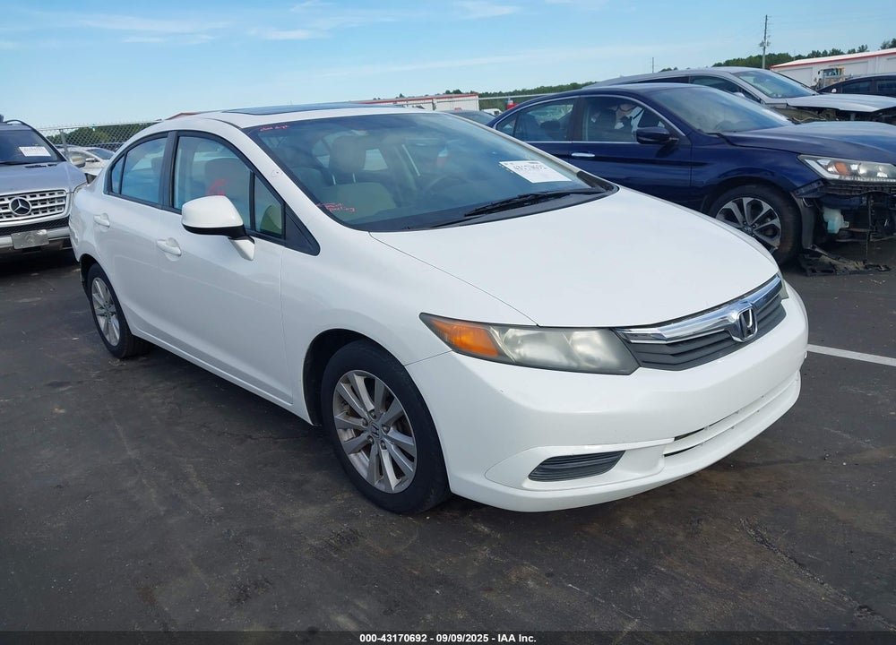 2012 HONDA CIVIC EX VIN: 2HGFB2F84CH509281