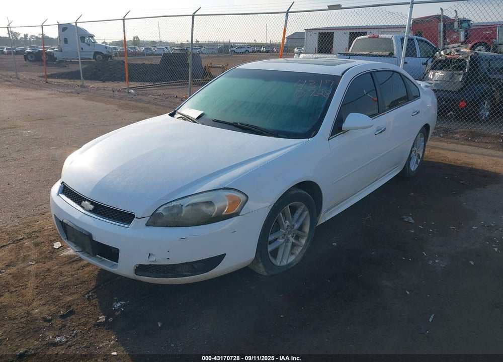 2013 CHEVROLET IMPALA LTZ VIN: 2G1WC5E34D1203591
