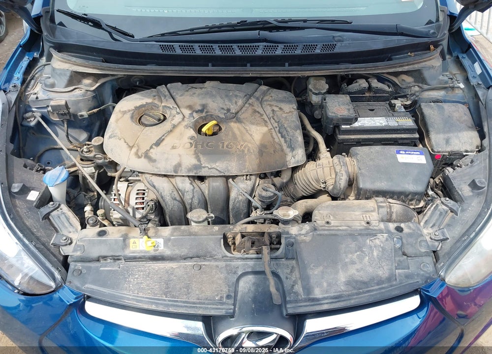2016 HYUNDAI ELANTRA VIN: KMHDH4AE5GU608901