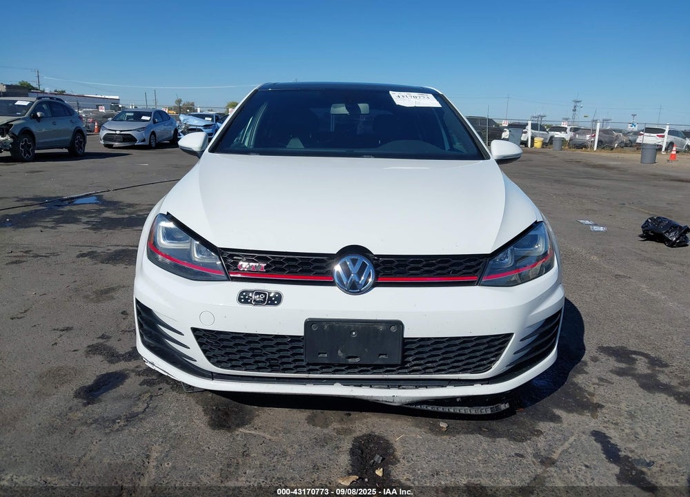 2016 VOLKSWAGEN GOLF VIN: 3VW547AU6GM022366